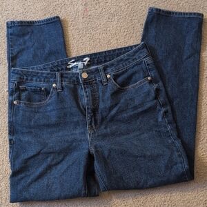 Seven7 Slim Straight Jeans Size 10